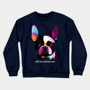 A cute French bulldog Crewneck Sweatshirt